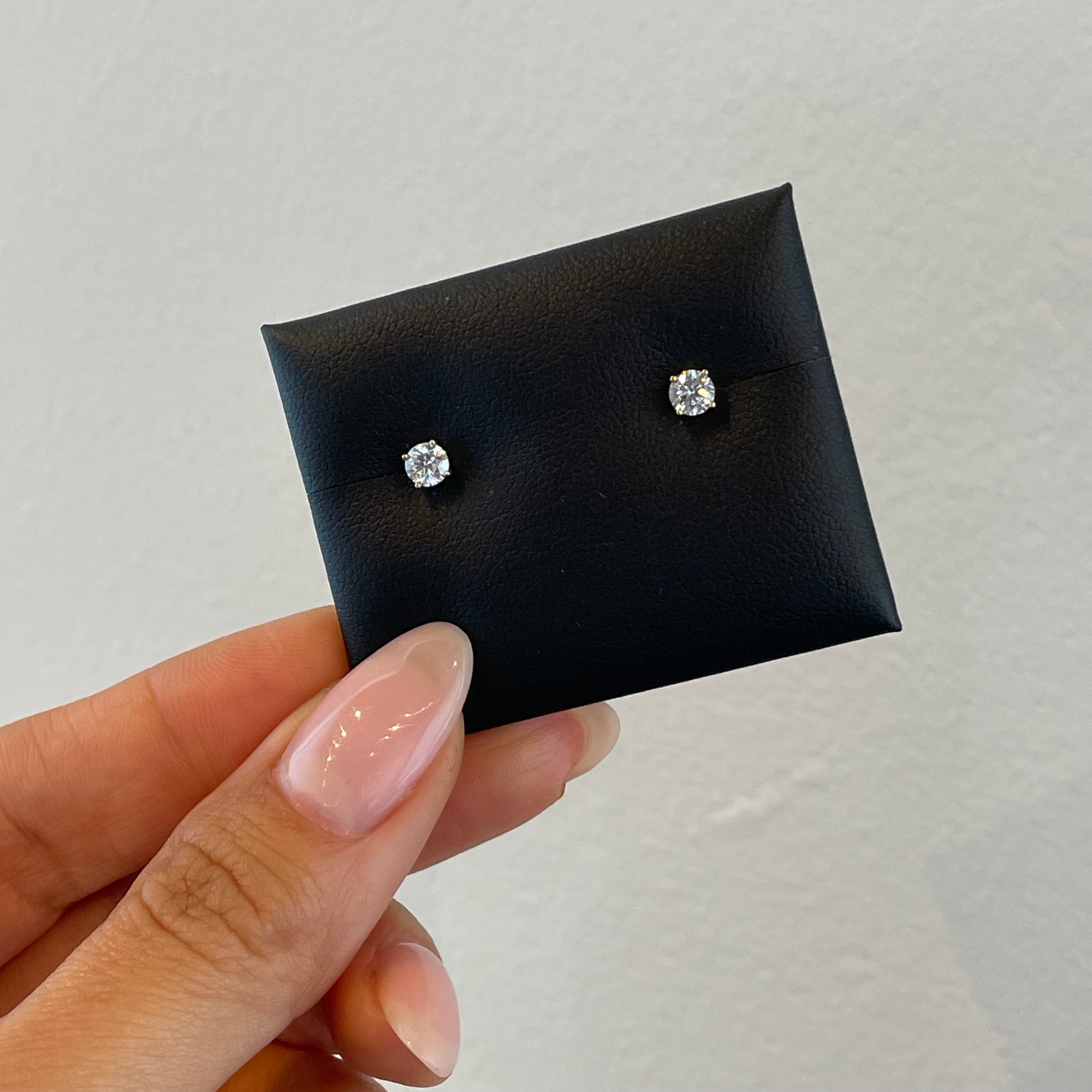 Fancy Cut 1/2 Carat Studs