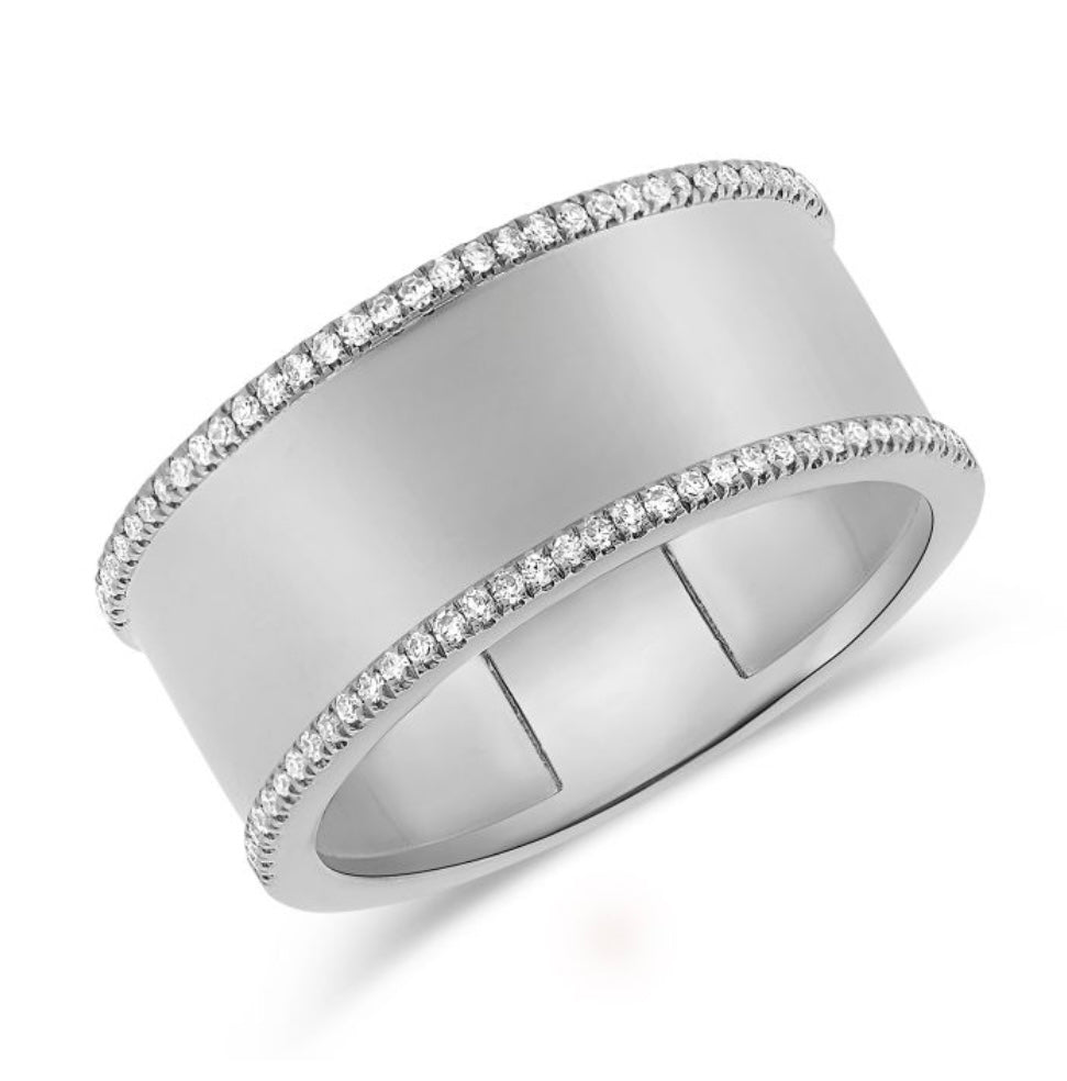 Pavé Edge Ring