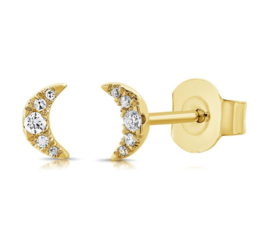Mini Moon Studs