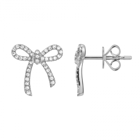 Large Bow Stud