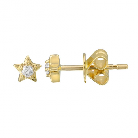 Mini Diamond Accented Studs