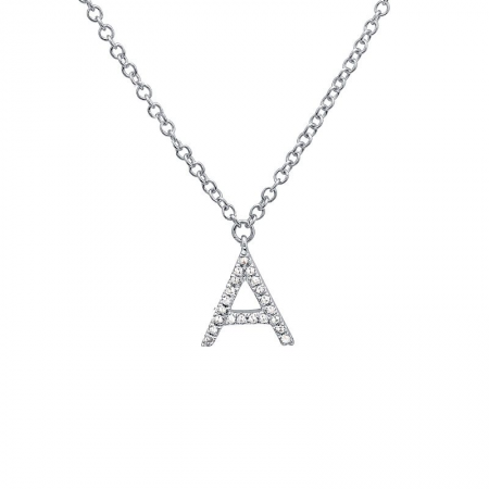 Mini Capital Initial Necklace