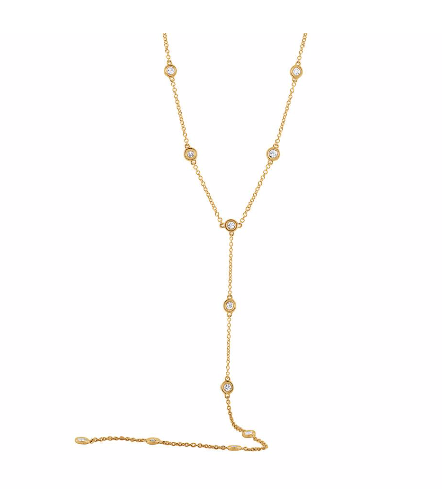 Diamond By The Yard Lariat