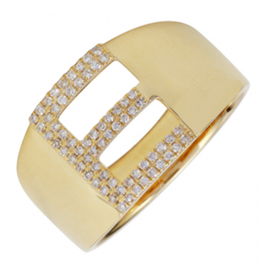 Initial Cigar Ring