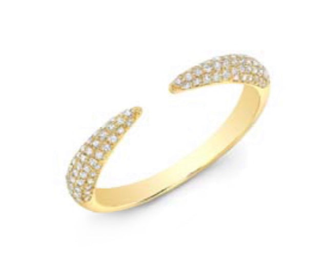 Diamond Cuff Ring