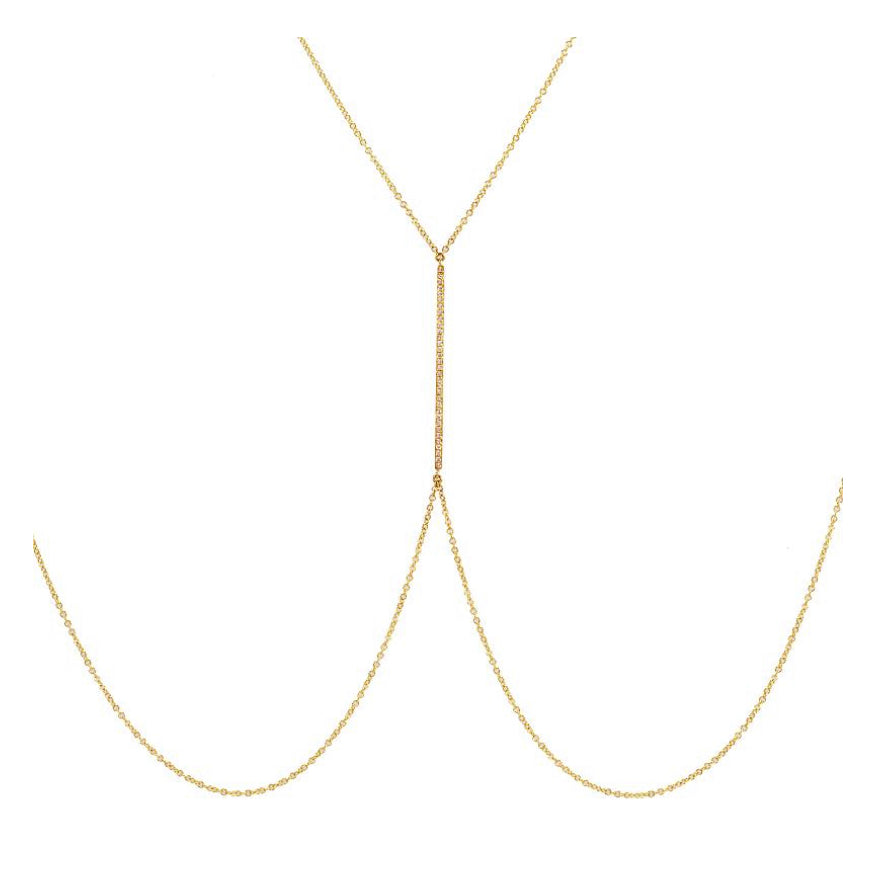 Pavé Bar Body Chain