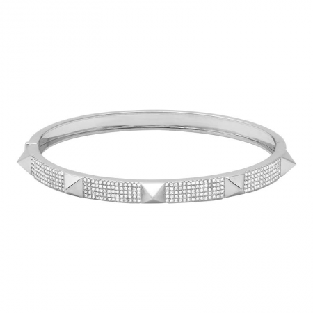 Thick 5mm Pyramid Bangle