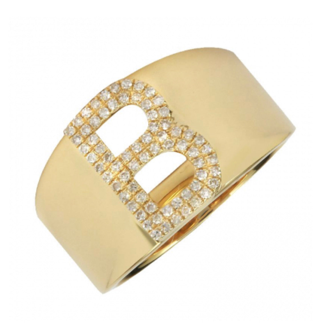 Initial Cigar Ring