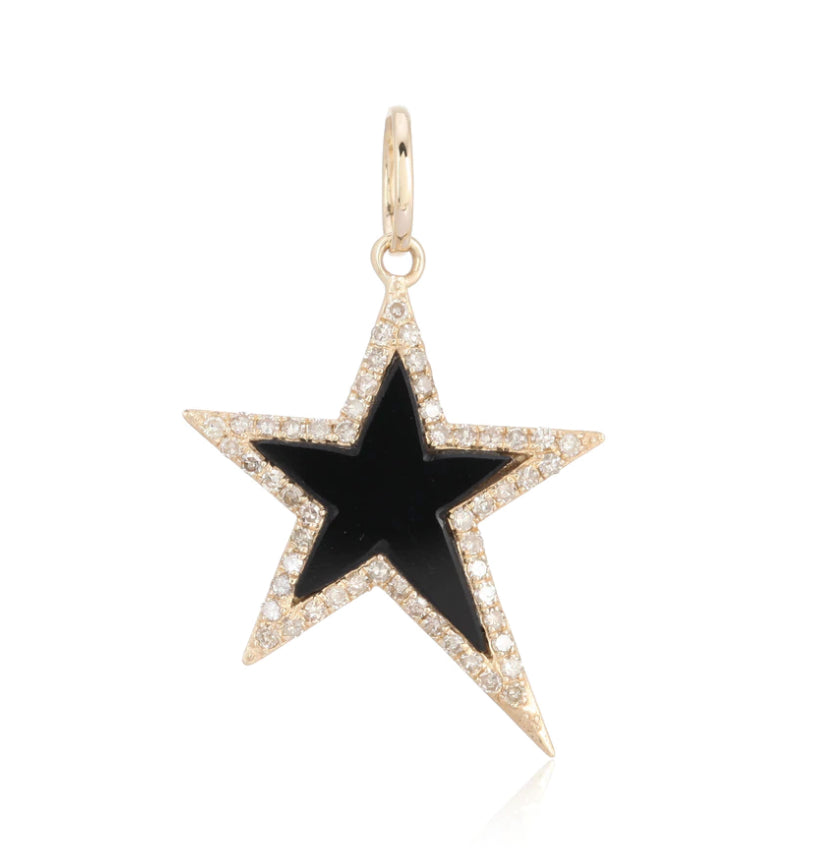 Stone Star Charm