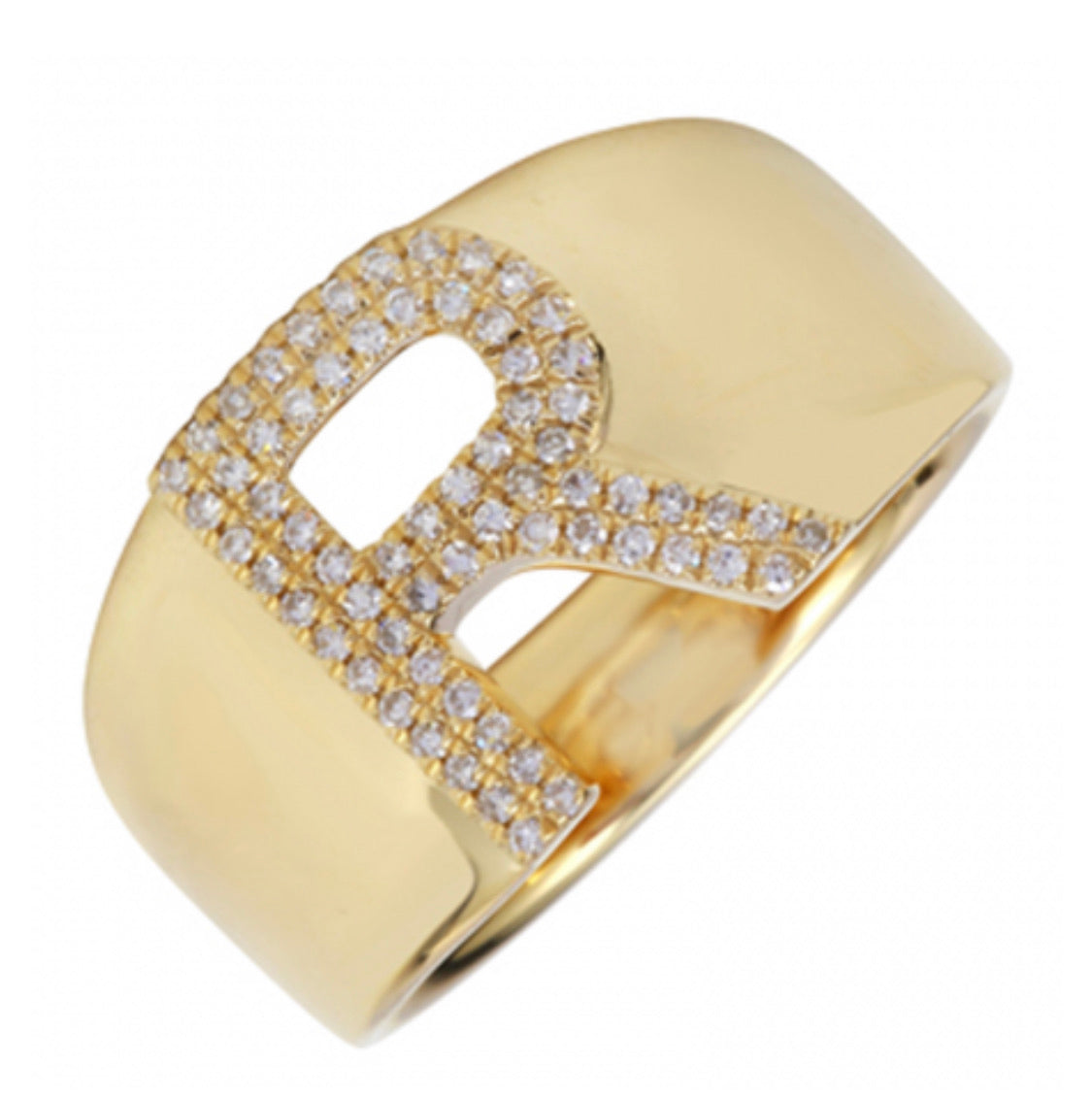 Initial Cigar Ring