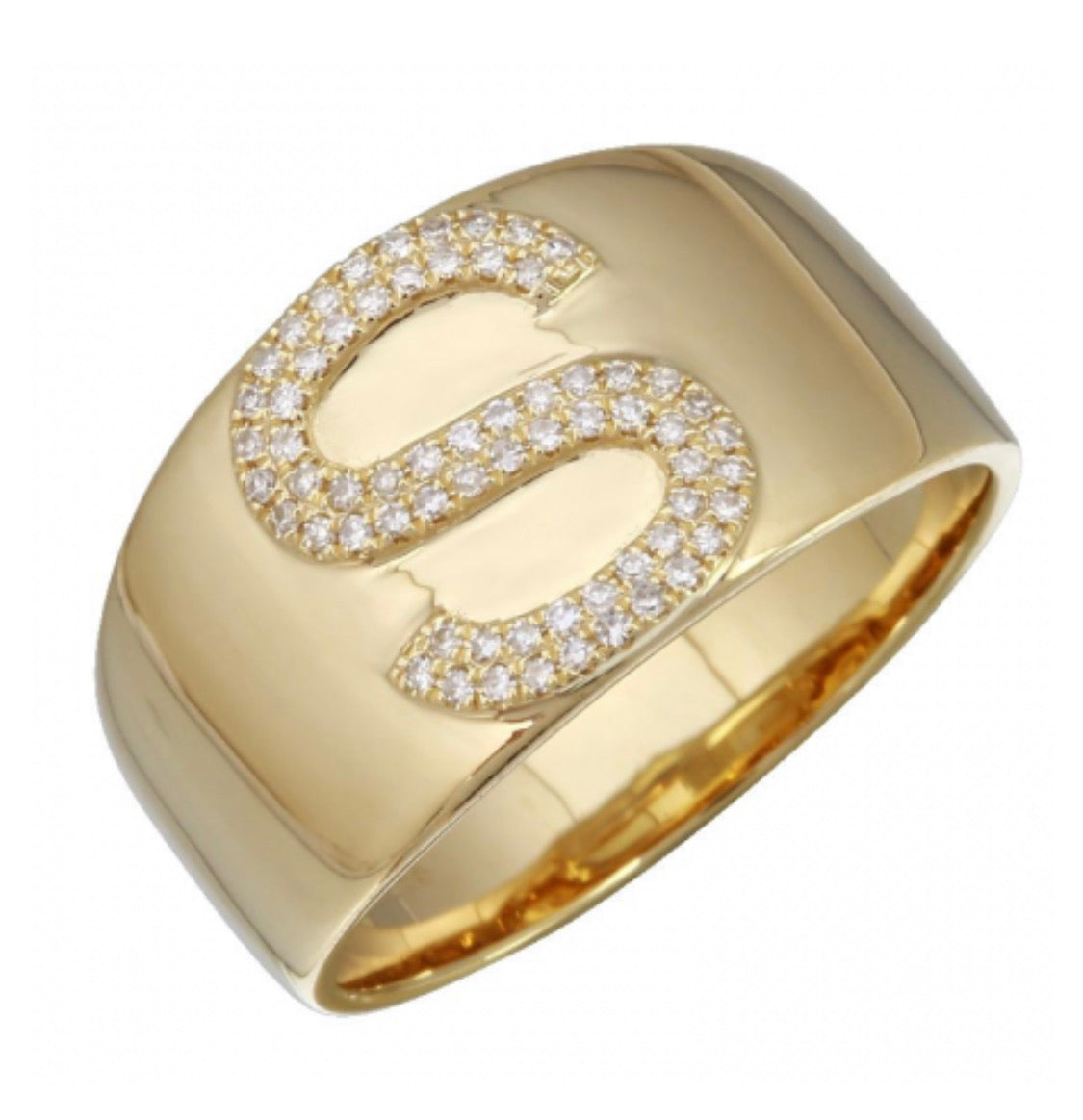 Initial Cigar Ring