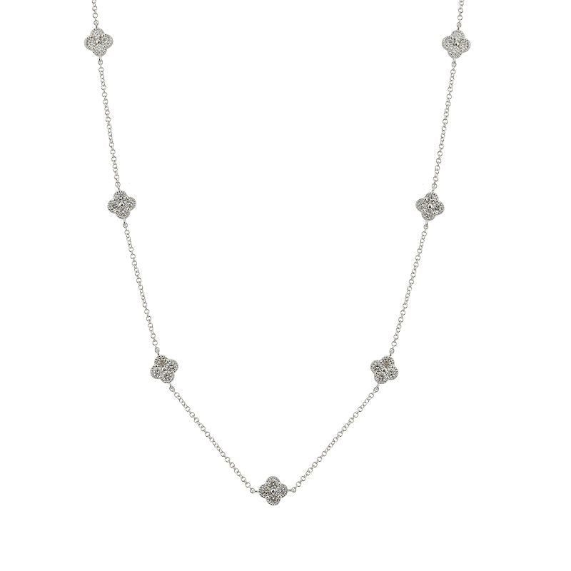 Diamond Clover Necklace