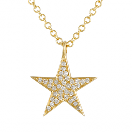 Diamond Star Necklace