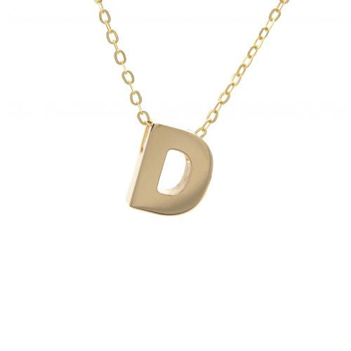 Chunky 8mm Initial Necklace