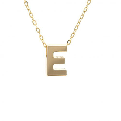 Chunky 8mm Initial Necklace