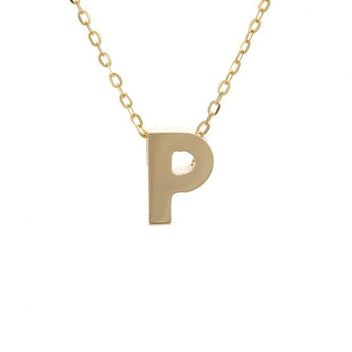 Chunky 8mm Initial Necklace