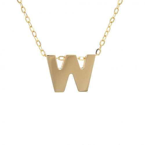 Chunky 8mm Initial Necklace